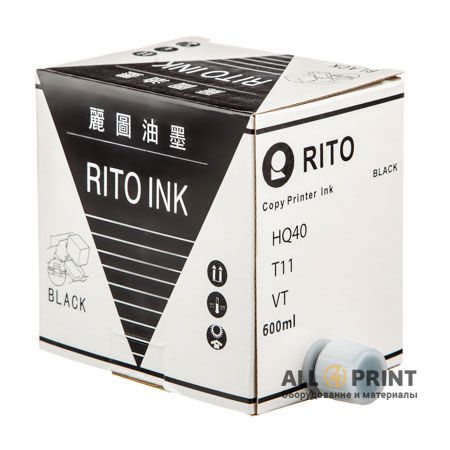 Фарба Ricoh / Gestetner HQ40/CPI11 чорна, Rito