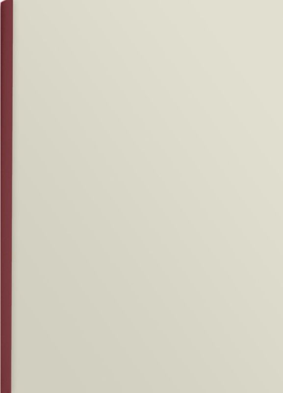 Термообкладинка відривна Spine Cover, A4, 40, бордова